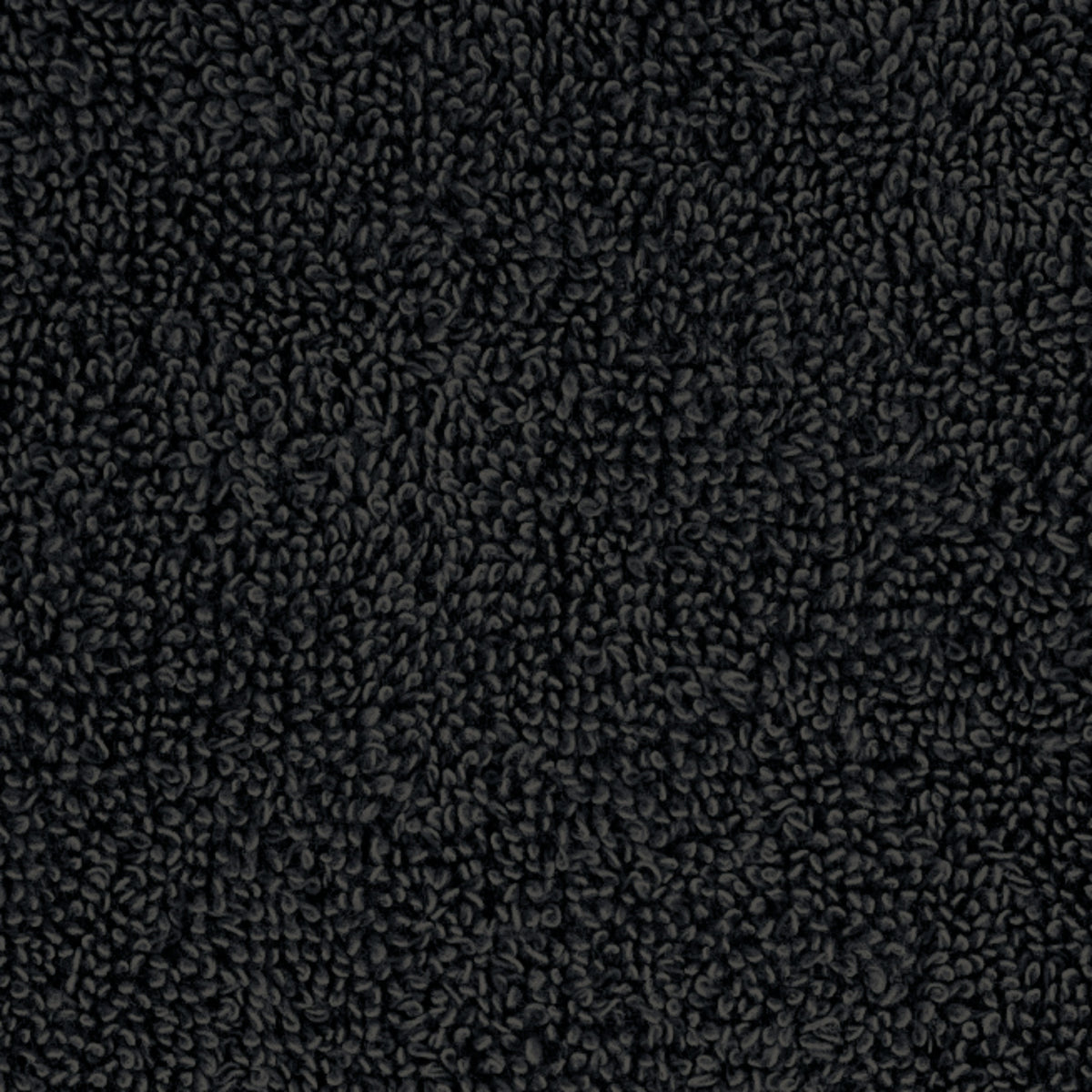 6 Piece Cotton Towel Set 550GSM - Black