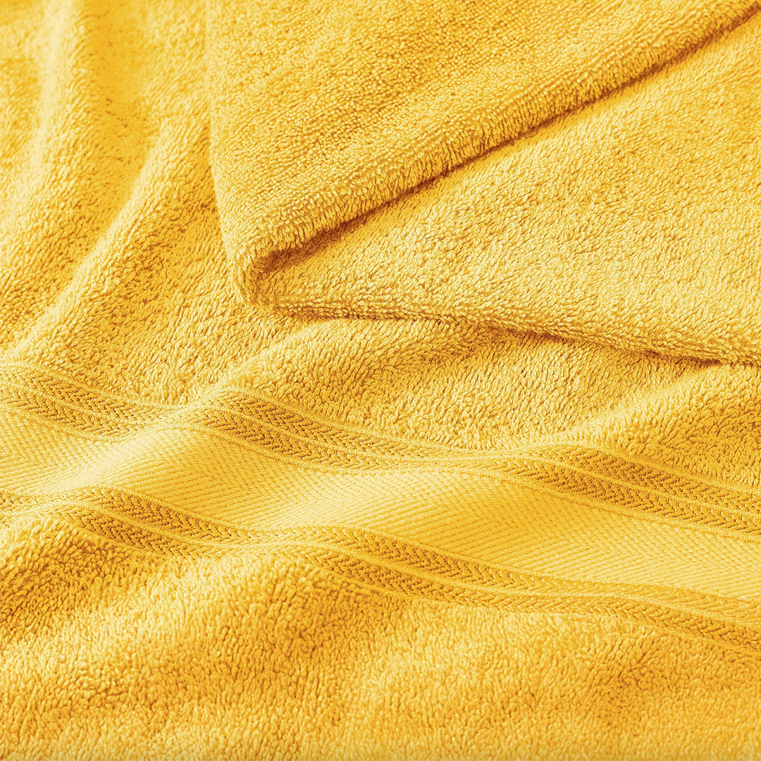 18 Piece 100% Cotton Towel Set 550GSM - Mimosa