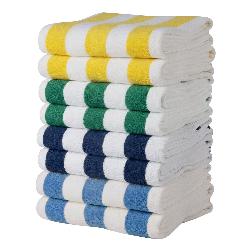 Cabana Beach Towels - Set of 8 - Gazebo