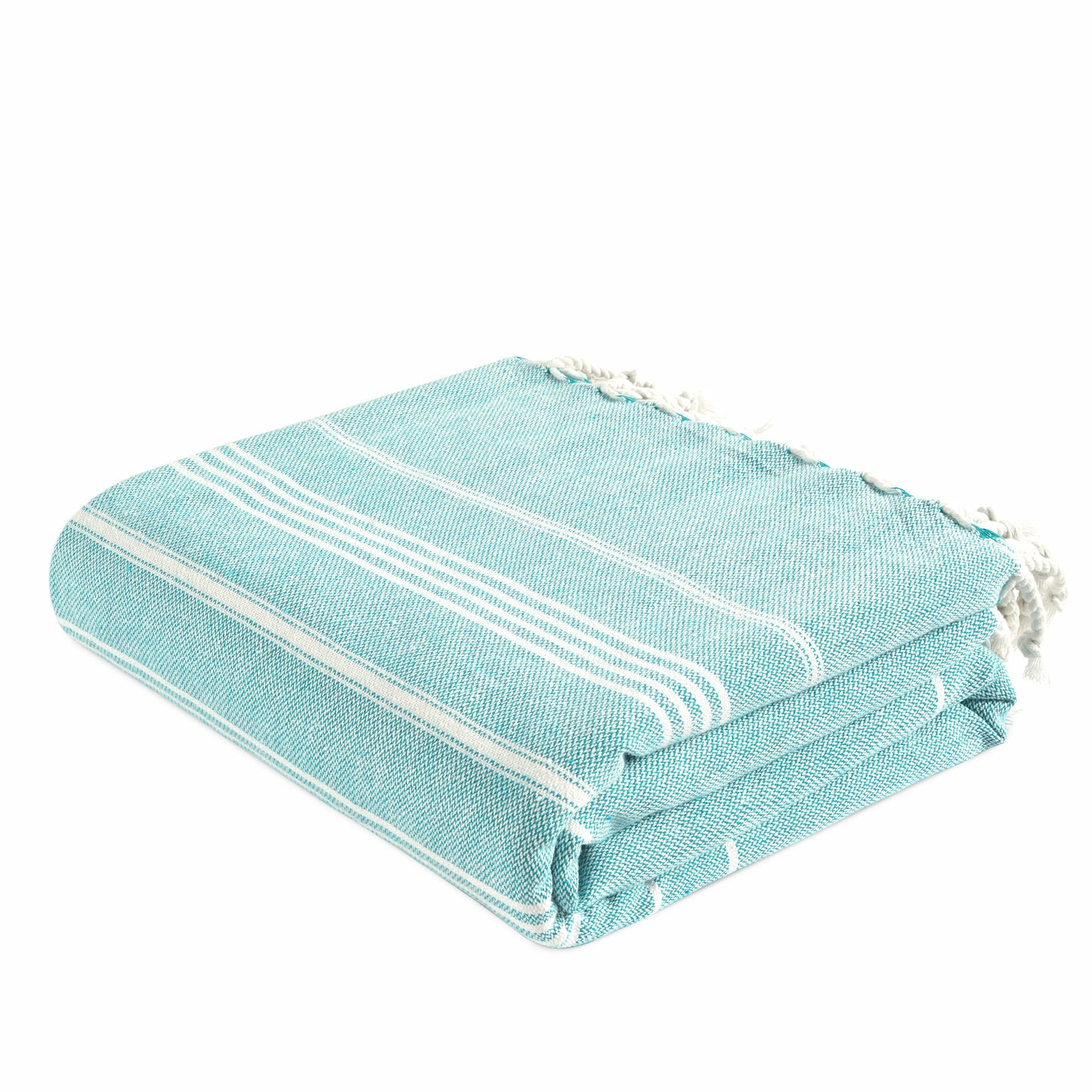Turkish Towel Beach Blanket - Aqua