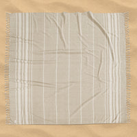 Turkish Towel Beach Blanket - Beige