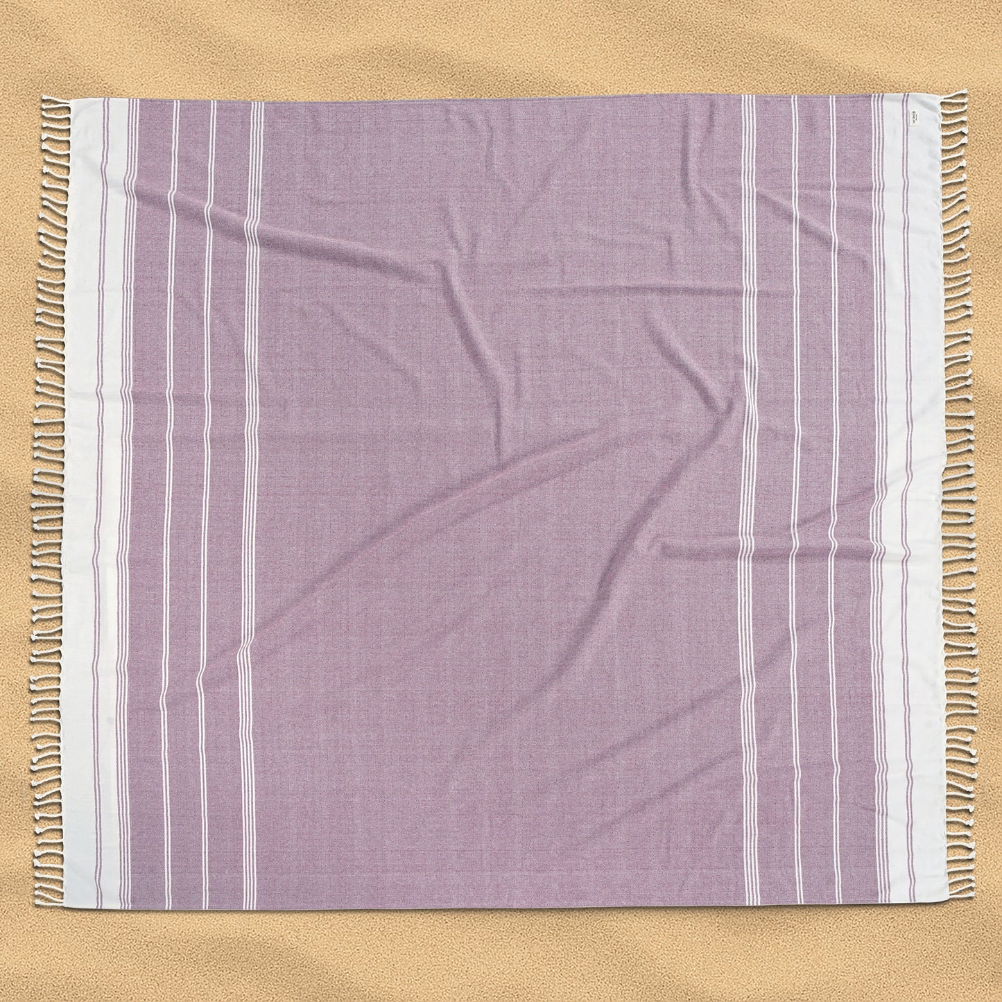 Turkish Towel Beach Blanket - Regal Orchid