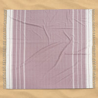 Turkish Towel Beach Blanket - Wistful Mauve