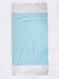 Set of 2 Herringbone Turkish Beach Towels  - Plume