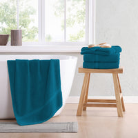 12 Piece 100% Cotton Towel Set 550GSM - Sea Port