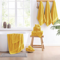 18 Piece 100% Cotton Towel Set 550GSM - Mimosa