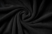 6 Piece Cotton Towel Set 550GSM - Black