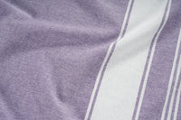 Set of 4 Chambray Turkish Beach Towels - Day Break