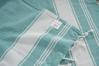 Set of 6 Chambray Turkish Beach Towels - Vintage Beach