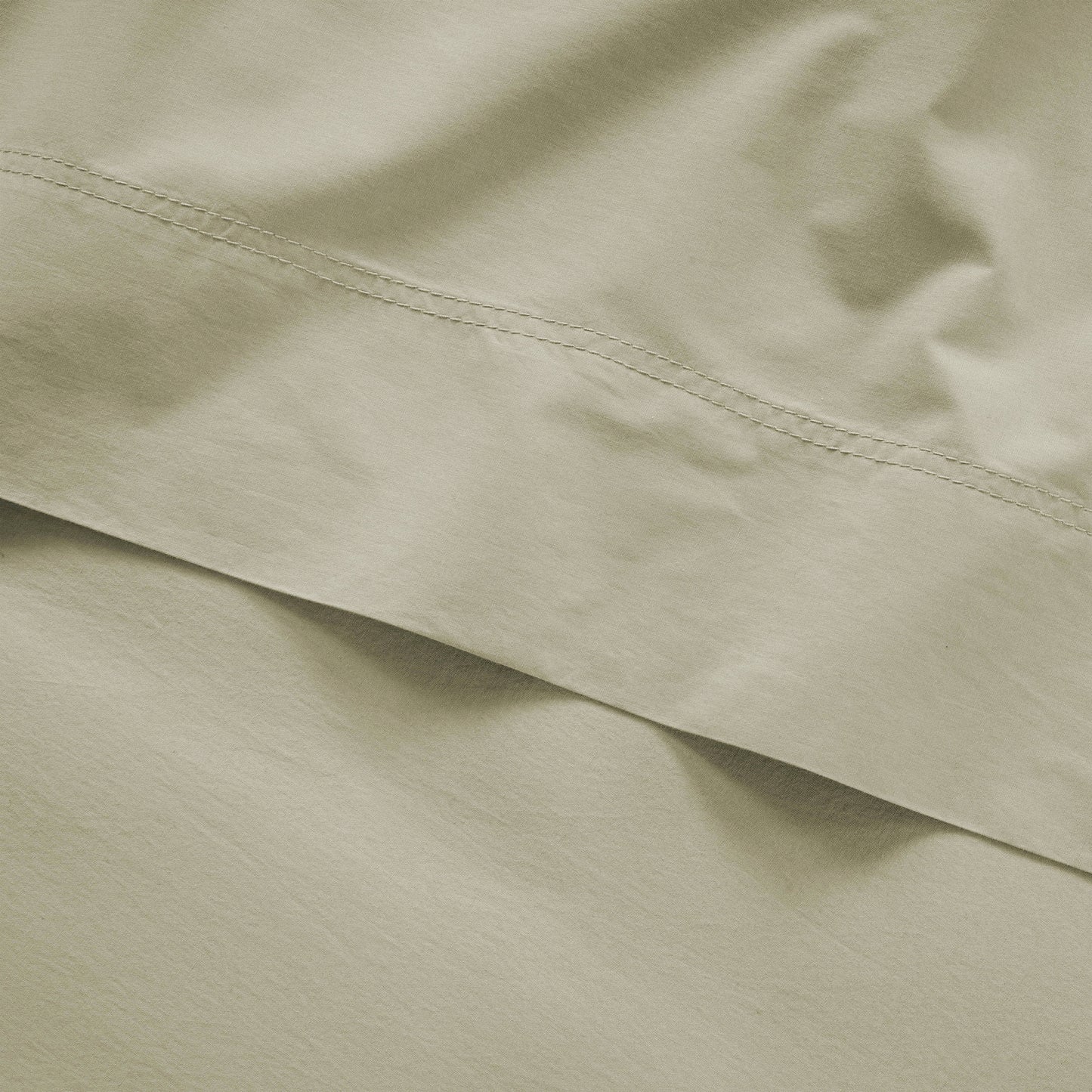 100% Cotton Percale Sheet Set - Linen