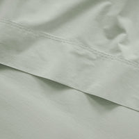 100% Cotton Percale Sheet Set- Mineral