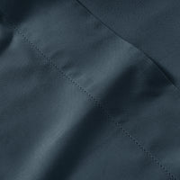 100% Organic Washed Cotton Fitted Sheet Set - Estate Blue