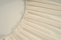 100% Organic Washed Cotton Sheet Set - Ivory