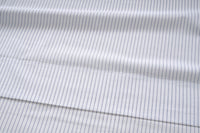 100% Organic Washed Cotton Sheet Set - Ticking Stripe Cobalt Blue