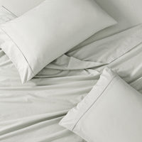 100% Organic Washed Cotton Sheet Set - Mineral