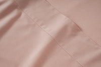 100% Organic Washed Cotton Sheet Set - Sepia Rose