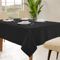 Solid Tablecloth 10 seat 152x304cm - Black