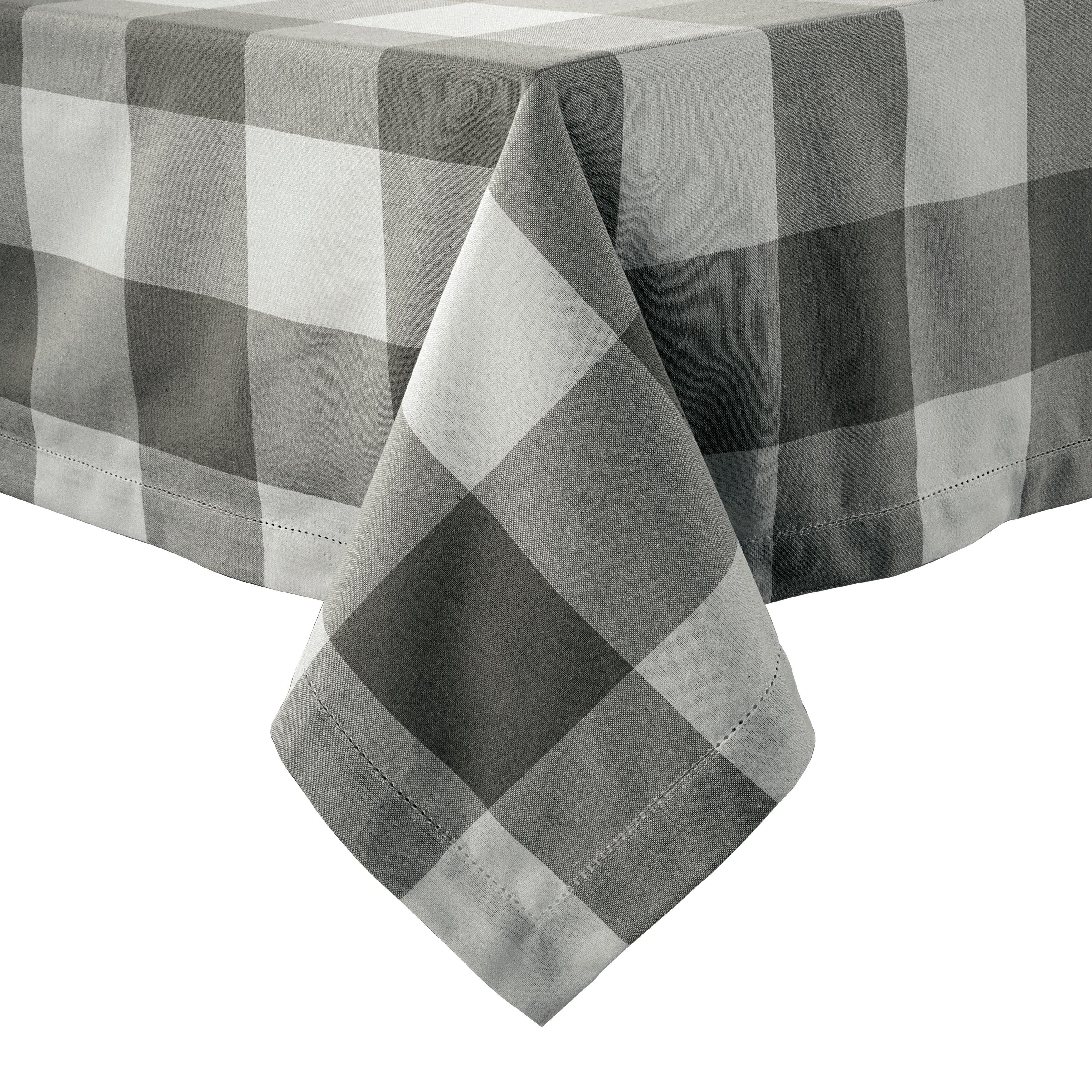 Tablecloth 4 Seat 150x150cm - Grey Check