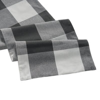 Table Runner 33x304cm - Grey Check