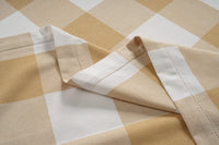 Table Runner 33x180cm - Beige Check
