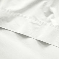100% Cotton Percale Sheet Set - White