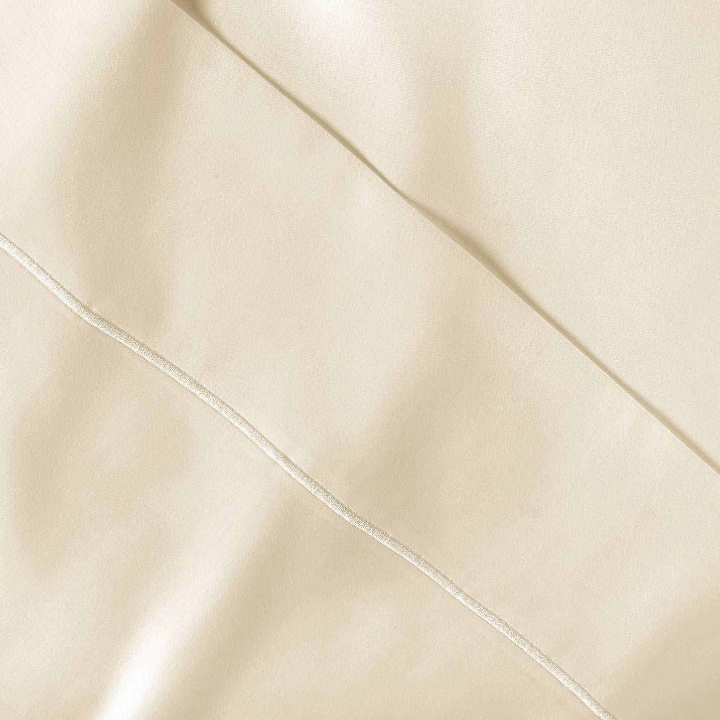 1000TC Pure Egyptian Cotton Sheet Set - Ivory